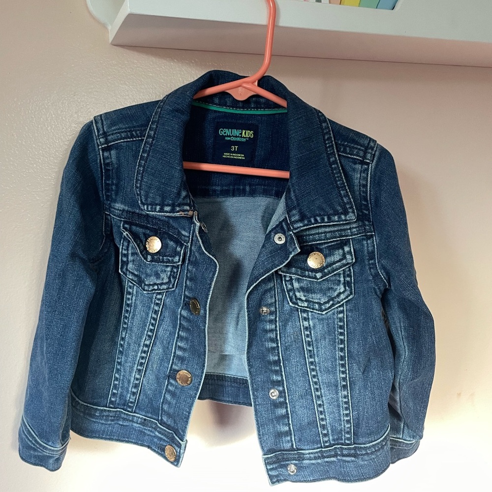 OshKosh B'gosh Blue Jean Jacket Classic Denim
